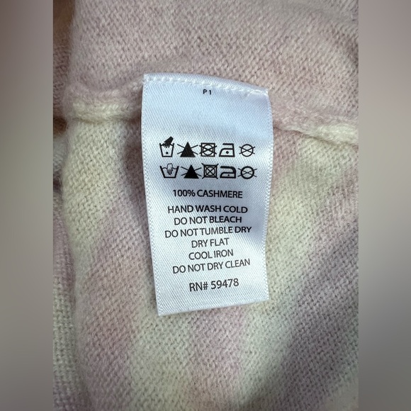 Girls Max Studio Cashmere sweater with gem beading at neck (size M 10-12) - Picture 5 of 5